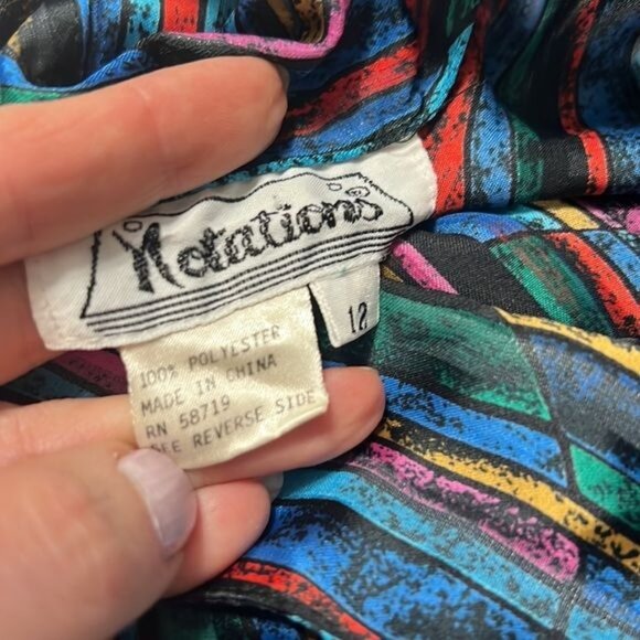 VINTAGE 70s BLOUSE - Picture 7 of 11